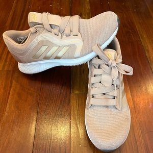 Adidas- worn once- sneakers! Rose gold